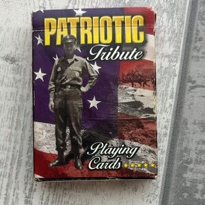 Patriotic Tribute Playing Cards